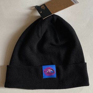 The North Face Dock Worker Recycled Cuffed Beanie Hat Ski Cap TNF Black